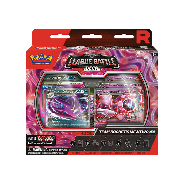 Pokemon TCG: Team Rocket's Mewtwo ex League Battle Deck